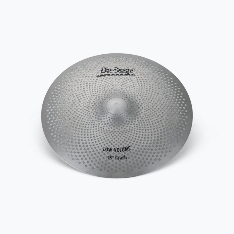 Onstage LVCP5000 Low Volume Cymbals - Stainless Steel 4