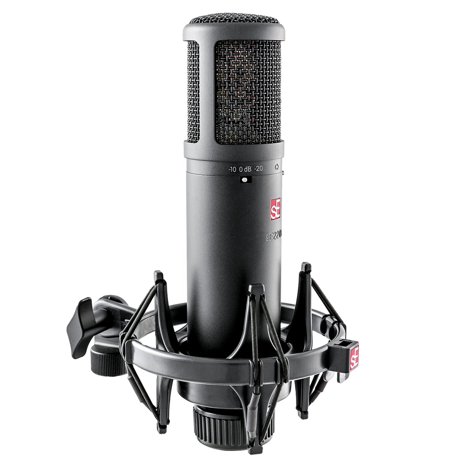 sE Electronics SE2200 Large Diaphragm Cardioid Condenser Mic with Shockmount & Filter 4