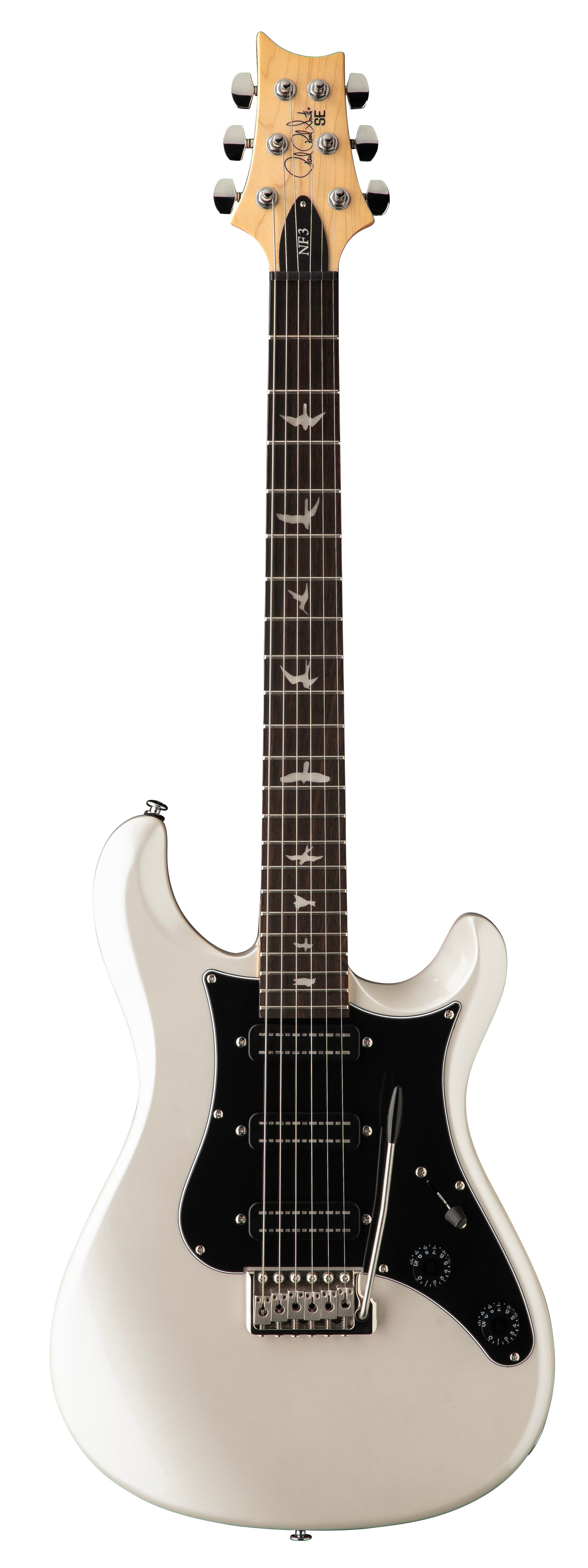 PRS SE NF3 Electric Guitar - Pearl White With Rosewood Fretboard 5