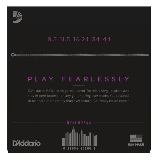 D'addario NYXL Electric Super Light + .095-44 2