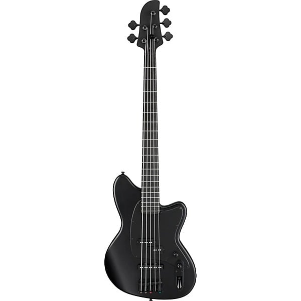Ibanez Talman 5-String Electric Bass Guitar - Black Flat 5
