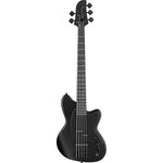 Ibanez Talman 5-String Electric Bass Guitar - Black Flat 5
