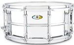 Ludwig LU6514SL Supralite Steel Snare Drum - 6.5\" x 14\"