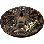 Zildjian 'S Dark' Series Hi Hat Cymbals - 14 Inch *Hammered Dark 2