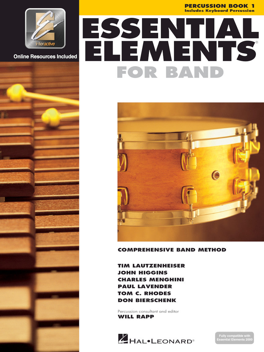 Essential Elements for Band - Perc/Kybd Perc Book 1 with EEi
