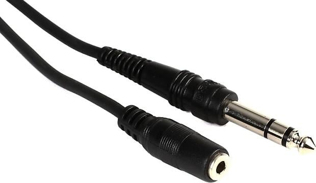 Hosa MHE310 10-ft Cable - 3.5mm(Female Stereo)-1/4\"(Male Stereo) 2
