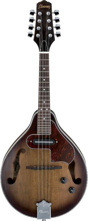 Ibanez M510EOVS A-Style Acoustic-Electric Mandolin Vintage Sunburst front view