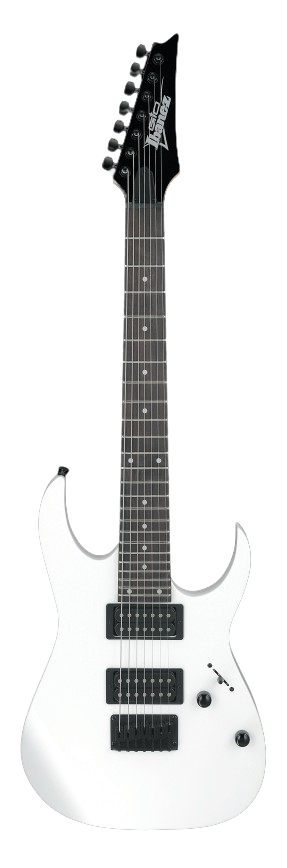 Ibanez GRG7221WH 7-String Electric Guitar White No Case 3