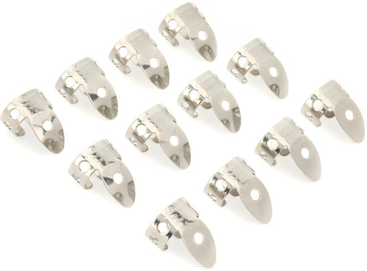 National NP2SS-12 Finger Picks - Stainless Stell (12 Pack) 3