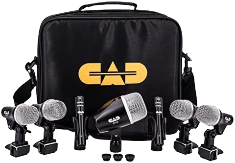 CAD STAGE7 Drum Microphone Package - With Carrying Case