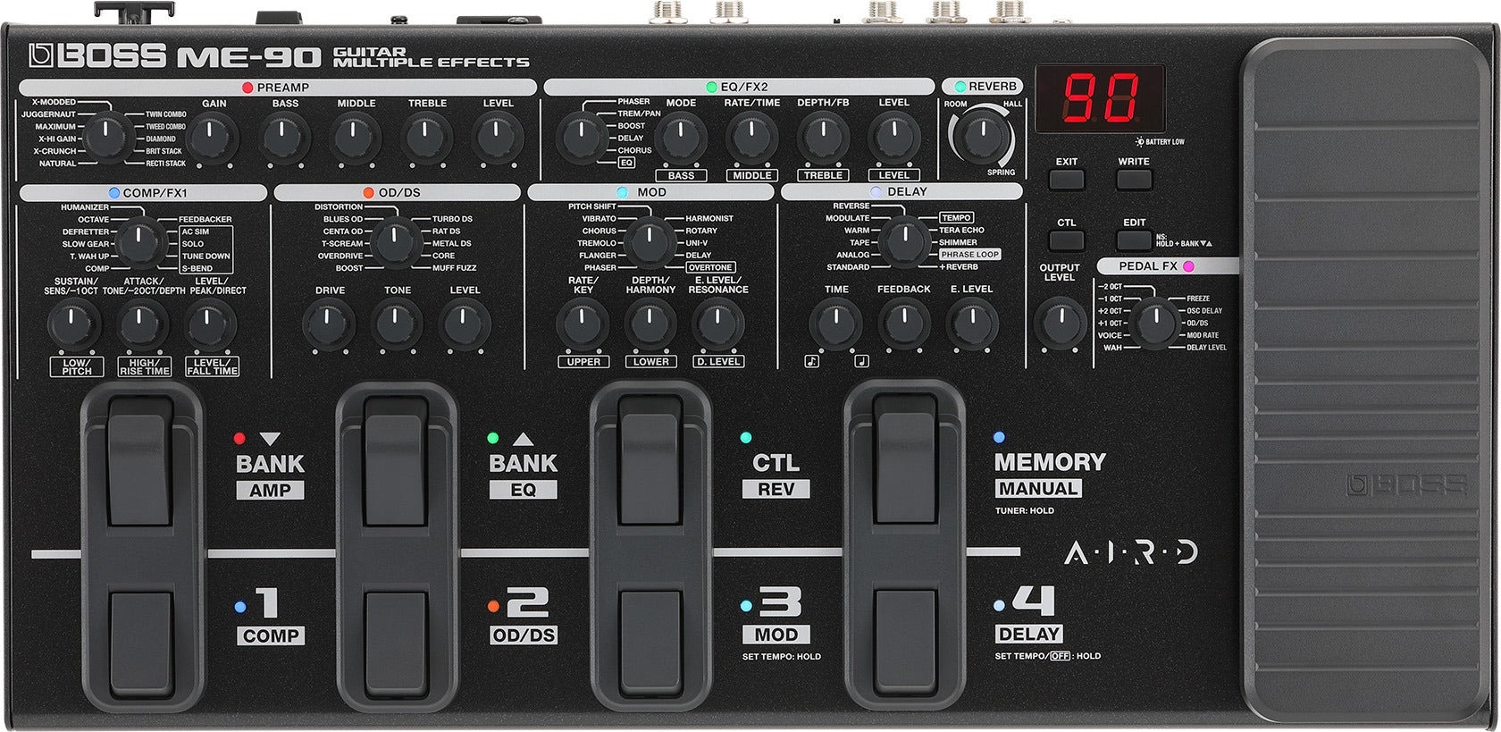 Boss ME-90 Guitar Multi Effects Pedal