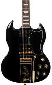Gibson 'Limited Edition' SG Standard '61 Maestro Vibrola Electric Guitar - Ebony
