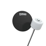 Evans EQPB1 Black Nylon EQ Single Pedal Bass Drum Patch (2 Count) 2
