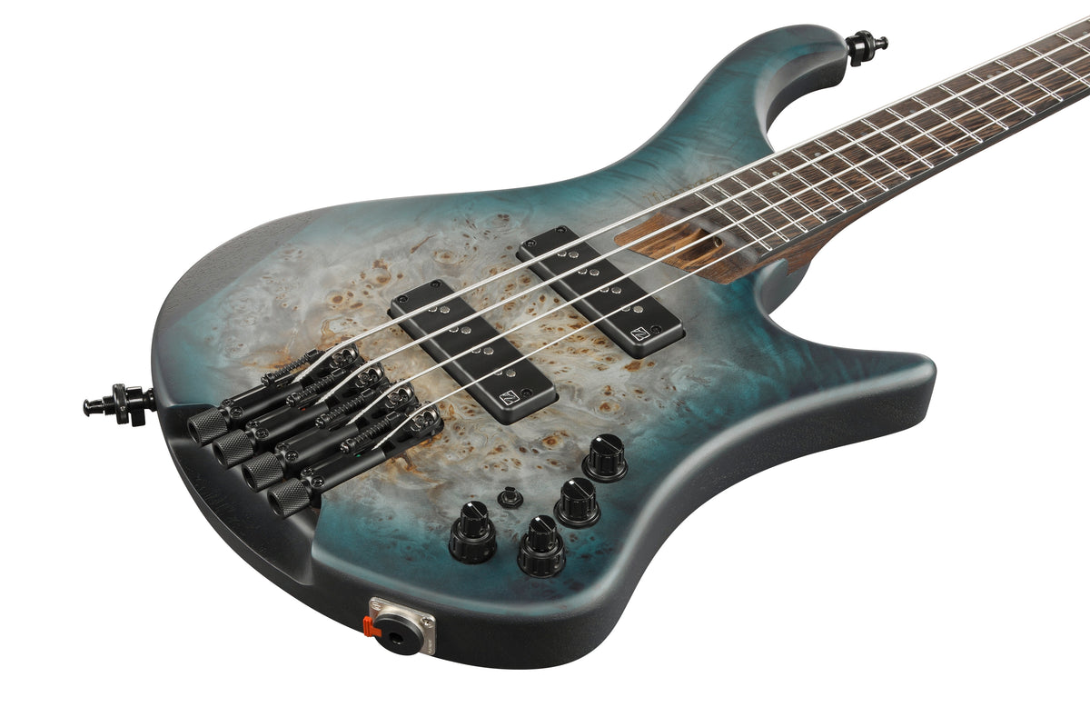 Ibanez EHB1500CTF Headless Bass Guitar - Cosmic Blue Starburst Flat 5