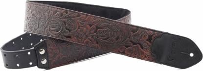 RightOn! Leathercraft Series Guitar Strap (Blackguard Black)