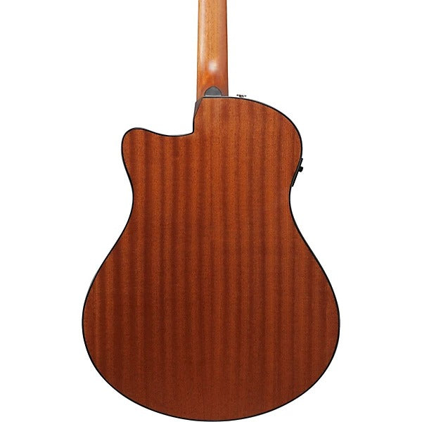 Ibanez AAM50CE Advanced Auditorium Acoustic Electric Guitar - Sapphire Blue Burst 7