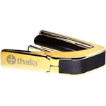 Thalia Exotic Series Capo - 24K Gold Finish with Ebony Inked Inlay 3