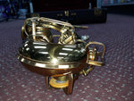 Used Buescher Aristocrat Big \"B\" Series II Brass Lacquer Alto Saxophone 4