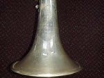 Used H.N. White 'King' Master Model Bb Cornet - Matte Silver-Plate 6