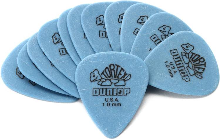 Dunlop Standard Tortex Pick Pack (Blue 1.0) 2