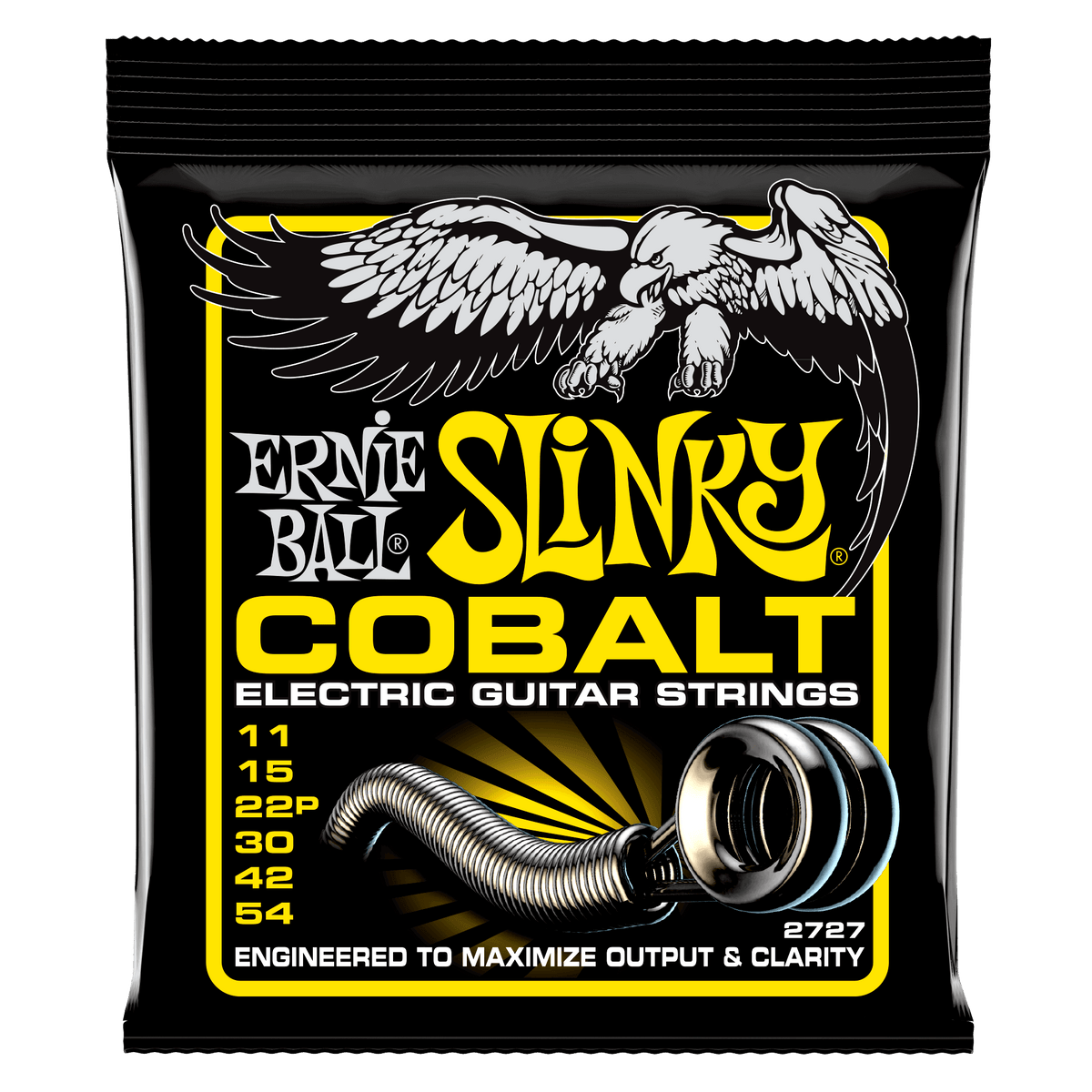 Ernie Ball 2727 Beefy Slinky Cobalt 11-54 Electric Guitar String Set