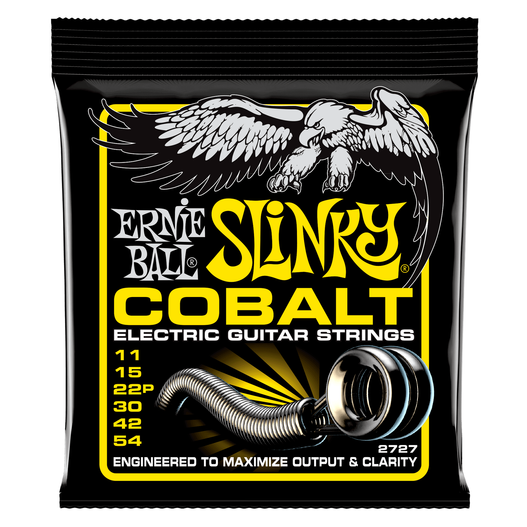 Ernie Ball 2727 Beefy Slinky Cobalt 11-54 Electric Guitar String Set