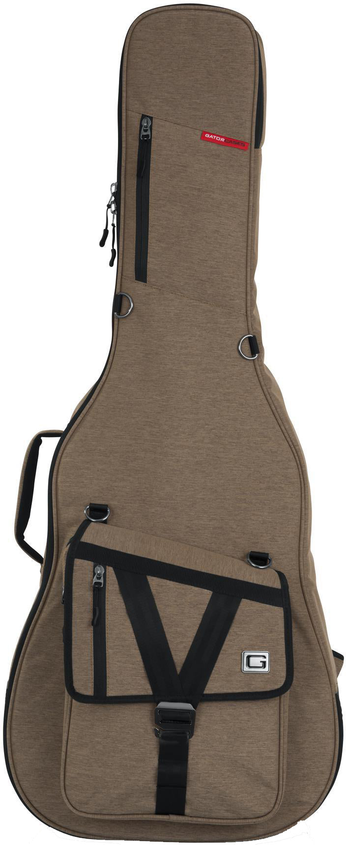 Gator Transit Acoustic Gig Bag Tan - Durable and Weather-Resistant!