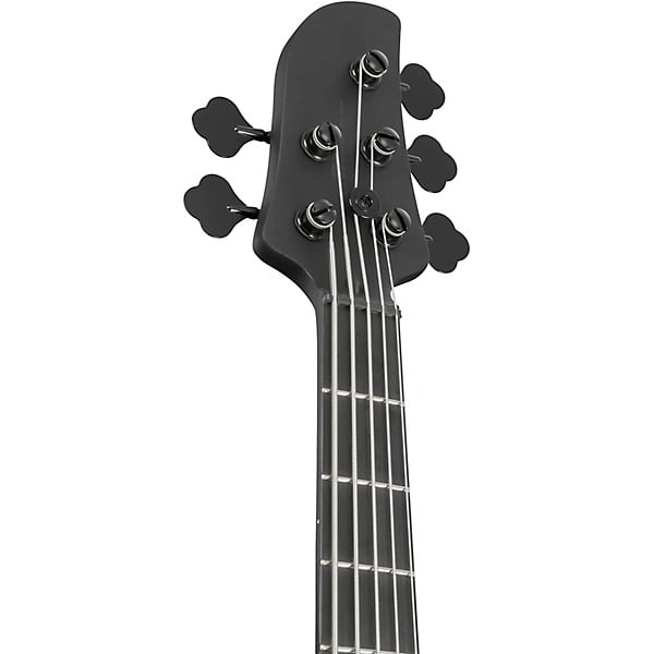 Ibanez Talman 5-String Electric Bass Guitar - Black Flat 3