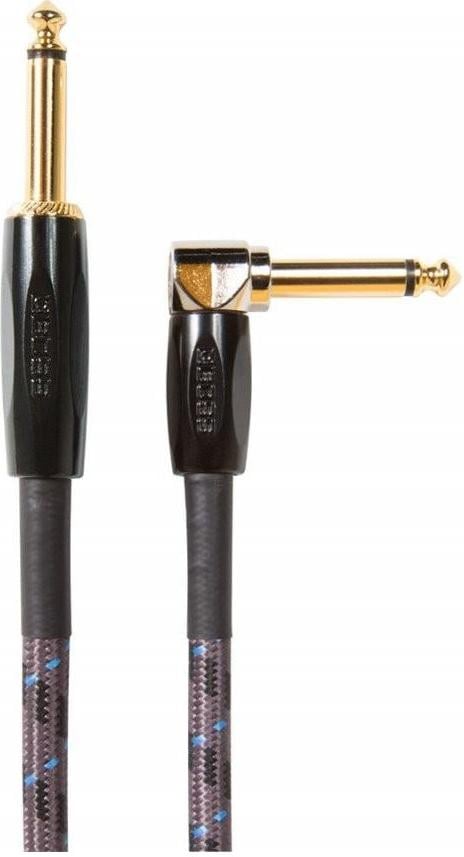 Boss BIC-10A 10ft 1/4 Cable Straight to Right Angle 2