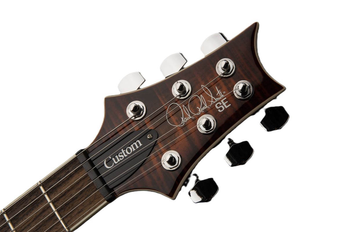 PRS SE Custom 24 Semi-Hollow Piezo Electric Guitar - Orange Tiger