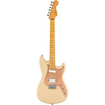 Squier Classic Vibe Duo-Sonic HS Electric Guitar  - Desert Sand With Gold Anodized Pickguard 5