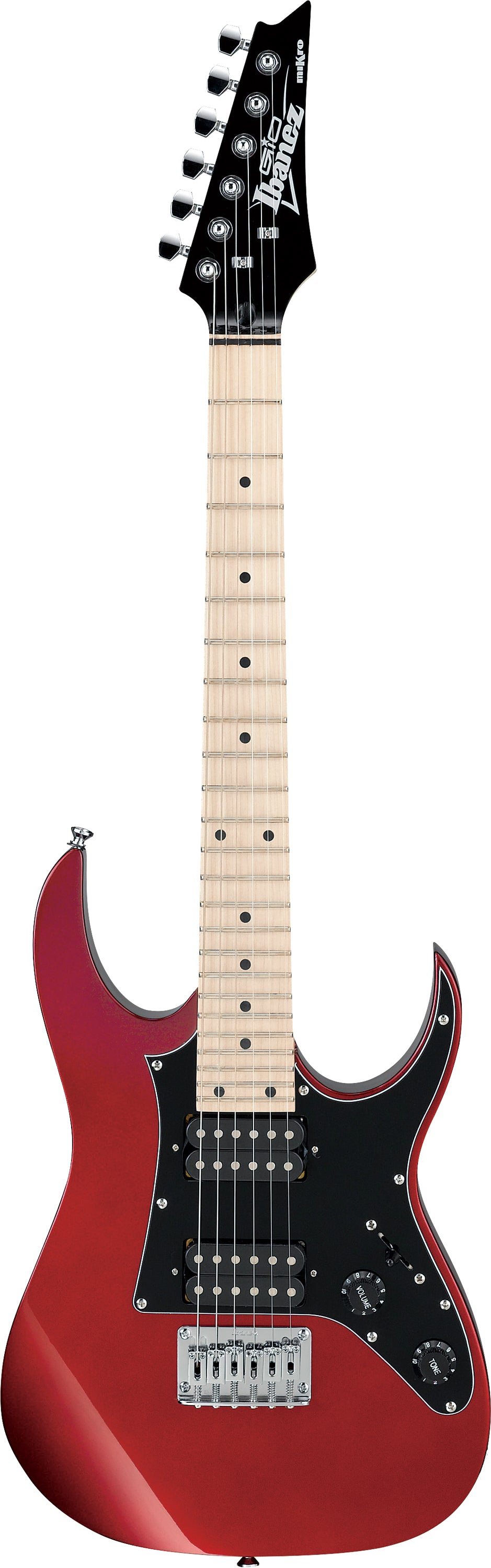 Ibanez Mikro Series 3/4 Size Electric Guitar - Candy Apple Red 2