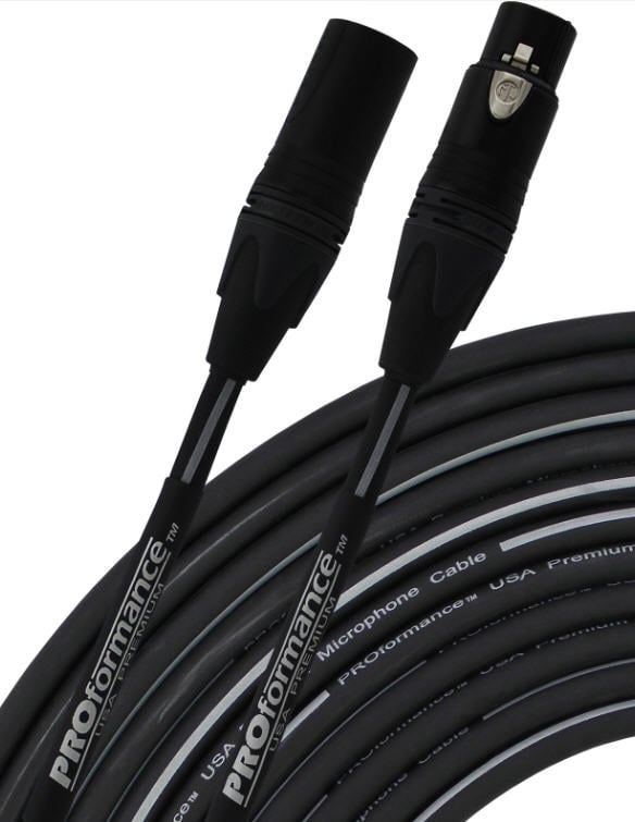 Proformance 5' USA Premium Microphone Cable 3