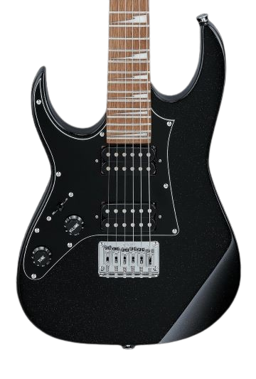 Ibanez Mikro Series 3/4 Size Electric Guitar - Black Night (Left Handed)