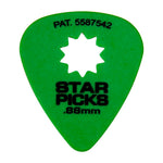 Everly EP88 Star Pick Mint Green (12 Pack)