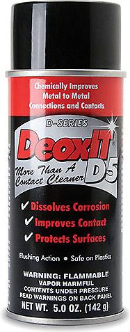 Hosa D5S6 DeoxIT Contact Cleaner
