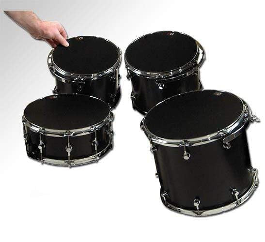 Evans SoundOff 4-Piece Drum Mute Pack - Includes 12\", 13\", 14\" & 16\" Mutes 3