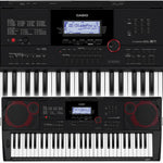 Casio CT-X3000 61 Portable Keyboard with Touch Response & AC Adapter (Black)