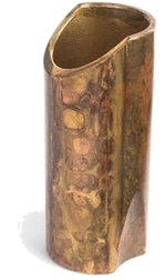 The Rock Slide Aged Brass Guitar Slide - Medium
