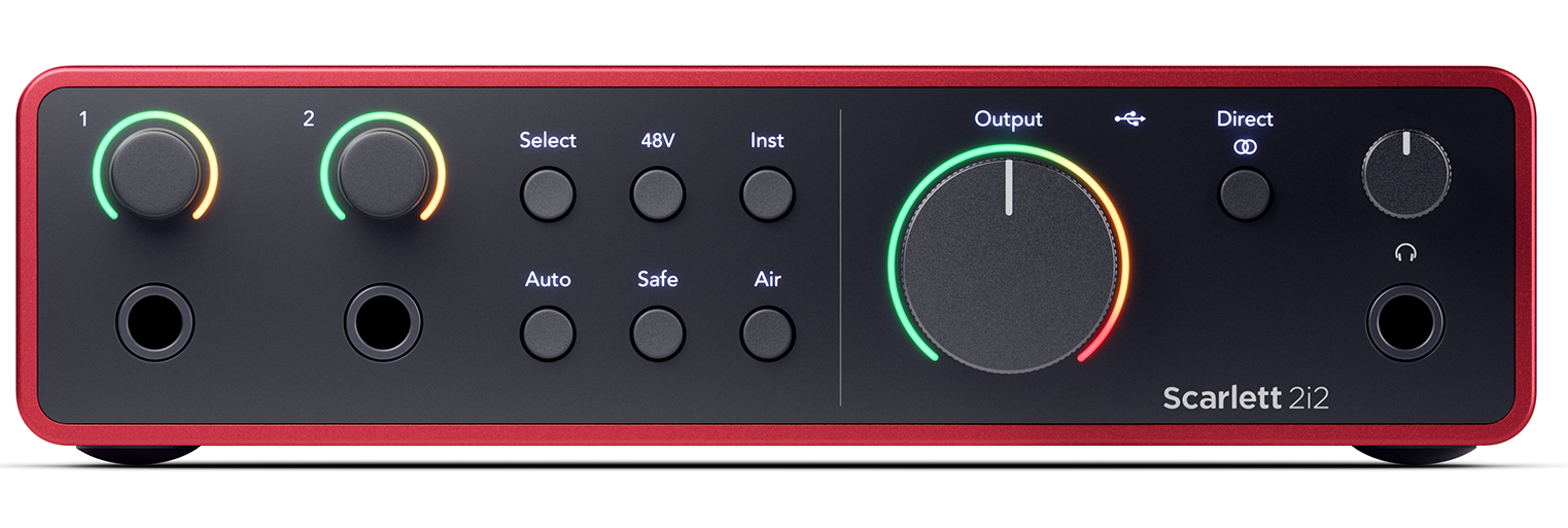 Focusrite Scarlett 2i2 4th Gen USB Audio Interface – George's Music Focusrite Scarlett 2i2 4th Gen USB Audio Interface – George's Music