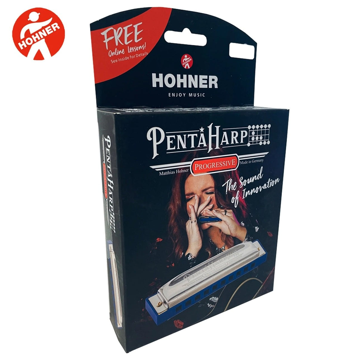 Hohner M21BX-Em PentaHarp Harmonica in the key of E Minor