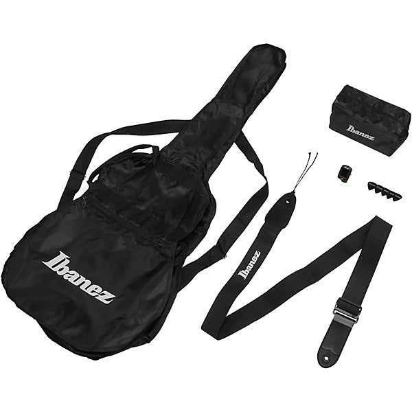 Ibanez IJV50OPN Acoustic Guitar Package with Accessories - Open Pore Natural 2