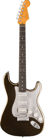 Fender American Ultra II Stratocaster HSS Electric Guitar - Texas Tea 4
