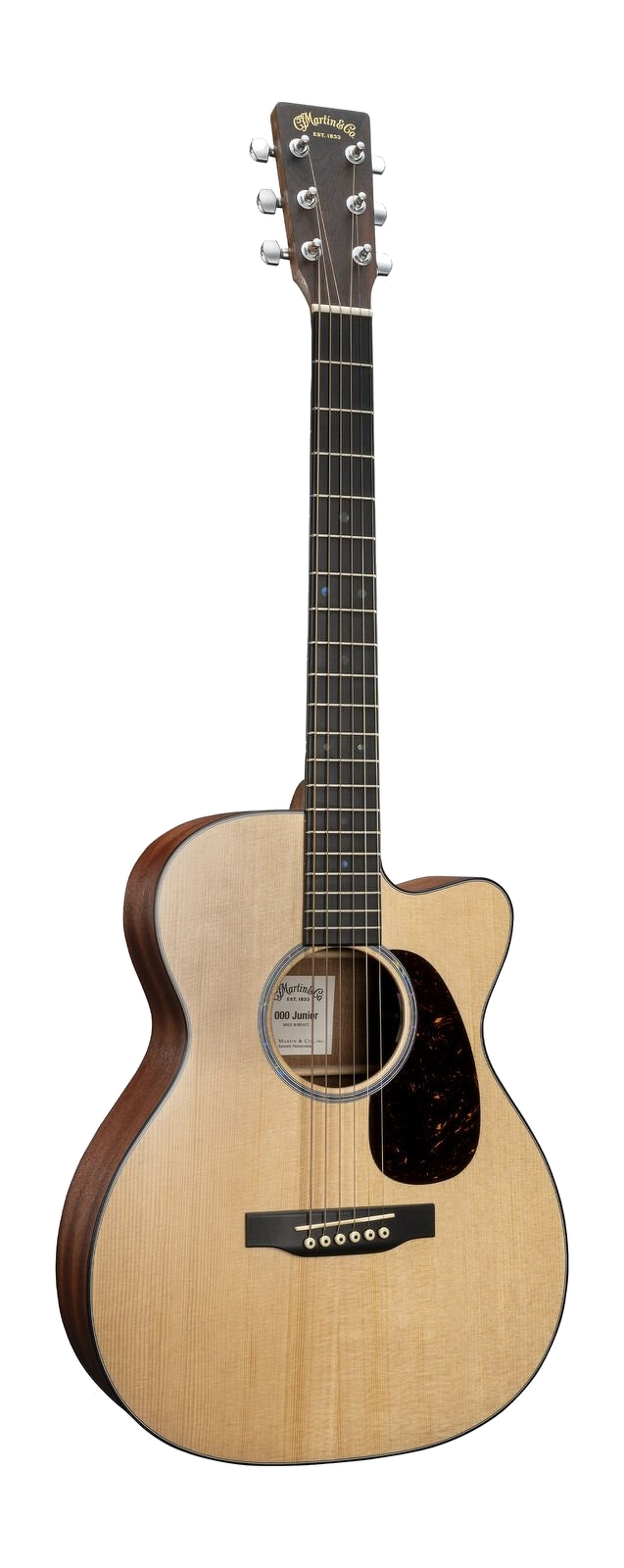 Martin 000C Jr-E Acoustic Electric Guitar - Natural 5