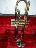 Used Jupiter Student Brass Bb Trumpet - With Hardshell Case and Mouthpiece 5