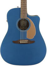 Fender Redondo Player Acoustic-Electric Guitar (Belmont Blue) No Case