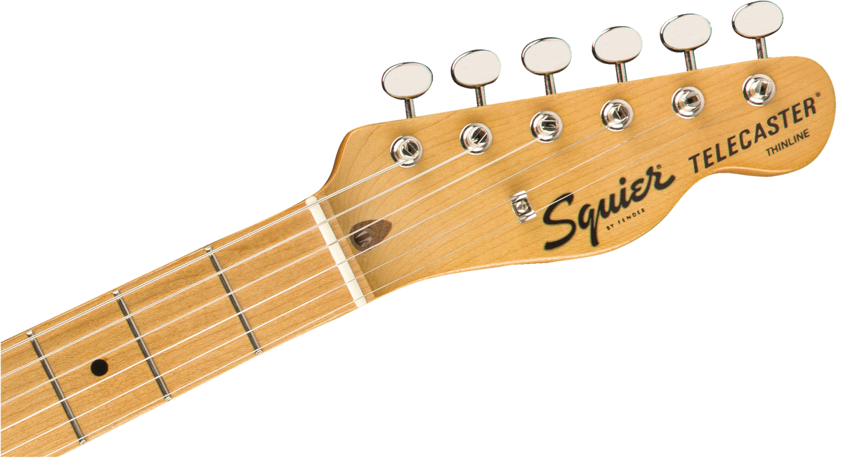 Squier Classic Vibe 70's Telecaster Thinline Electric Guitar 5