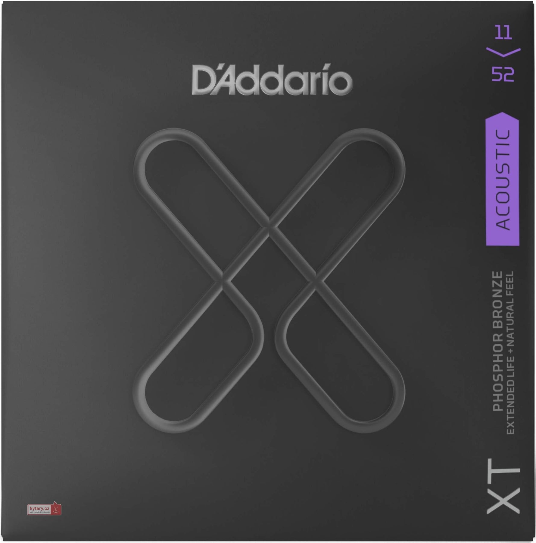 D'Addario XTAPB1152 Acoustic PB Custom Light 11-52