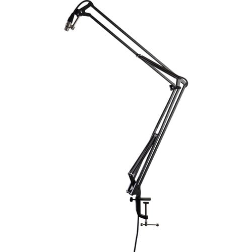 Gator Frameworks Desk-Mounted Broadcast/Podcast Boom Mic Stand 4