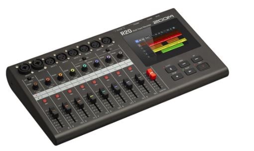 Zoom R20 Multitrack Recorder 16-track With Touchscreen Editing 5